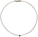 image for necklace Disco Balls beige crystal golden shadow antique silver (chain neckline)