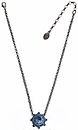 image for necklace Oriental Architecture blue antique brass