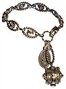 image for bracelet Oriental Architecture beige antique brass
