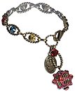 image for bracelet Oriental Architecture multi antique brass