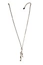 image for necklace-Y The Alchemist white Very Light Antique Silver