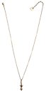 image for necklace pendant Burlesque beige/white Very Light Antique Brass (hang-in pearls & ribbon on the chain neckline)