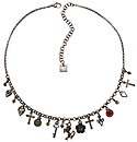 image for necklace Rough Kingdom black antique silver/dark antique silver