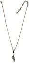 image for necklace-Y Rough Kingdom black antique silver