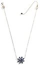 image for necklace pendant Magic Fireball grey crystal sahara antique silver