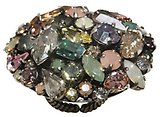 image for ring Ballroom pastel multi antique silver (big)