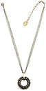 image for necklace pendant Rock 'n' Glam brown antique brass
