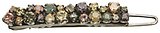 image for hairclip Ballroom pastel multi antique silver