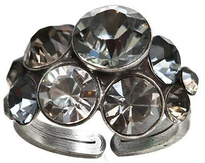 image for ring Petit Glamour grey   