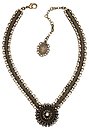 image for necklace Rock 'n' Glam brown antique brass