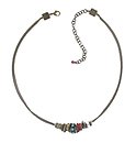 image for necklace Beduin multi/turquoise antique silver/antique brass